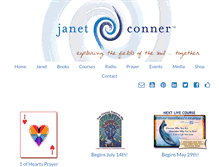 Tablet Screenshot of janetconner.com